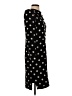 Neiman Marcus 100% Polyester Polka Dots Black Casual Dress Size 4 - photo 4