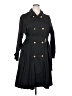 Shein Curve 100% Polyester Black Trenchcoat Size 2X - photo 1