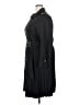 Shein Curve 100% Polyester Black Trenchcoat Size 2X - photo 5