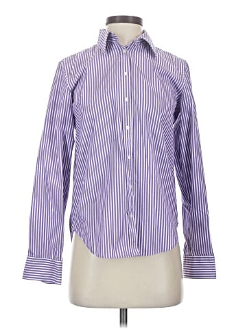 Lauren by Ralph Lauren Long Sleeve Button-Down Shirt (view 1)