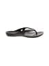 Crocs Black Flip Flops Size 10 (wide) - photo 1