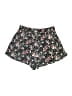 American Eagle Outfitters 100% Viscose Floral Black Shorts Size S - photo 2