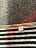 Unbranded 100% Rayon Stripes Black Pullover Sweater Size M - photo 7
