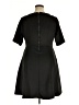 Torrid Solid Black Casual Dress Size 1X Plus (1) - photo 2