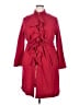 Chico's 100% Wool Red Wool Coat Size 20 (estimated) - photo 1