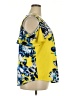 Belldini Yellow Short Sleeve Blouse Size 2X - photo 4