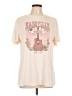 Unbranded Solid Tan Short Sleeve Turtleneck Size L - photo 2