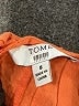 Tome Tie-dye Orange Cocktail Dress Size 8 - photo 7