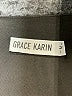 Grace Karin Black Short Sleeve Top Size M - photo 7