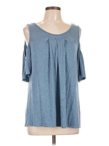Max Studio Short Sleeve Top (view 1)