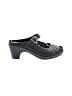 White Mountain Black Mule/Clog Size 7 1/2 - photo 1