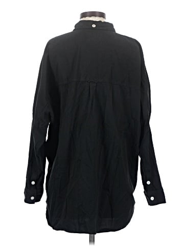 American Eagle Outfitters Long Sleeve Button-Down Shirt (view 2)