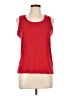 Chico's 100% Cotton Red Sleeveless Top Size Lg (2) - photo 1