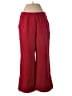 Express Solid Red Casual Pants Size S - photo 1
