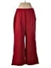 Express Solid Red Casual Pants Size S - photo 2