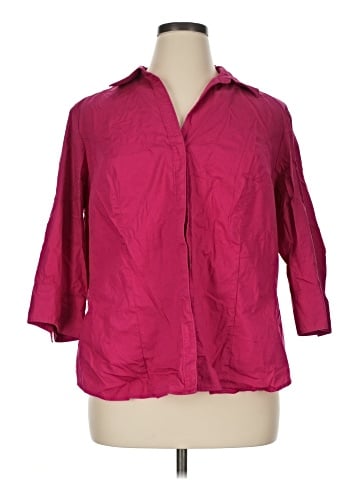 Riders 3/4 Sleeve Button-Down Shirt (view 1)