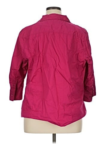 Riders 3/4 Sleeve Button-Down Shirt (view 2)