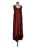 Athleta Solid Burgundy Casual Dress Size XS - photo 1