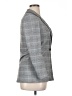 Part Two 100% Polyester Plaid Gray Blazer Size 24 (estimated) - photo 4