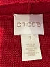 Chico's 100% Cotton Red Cardigan Size Med (1) - photo 7