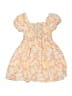 Roxy 100% Viscose Paisley Yellow Dress Size 5 - 6 - photo 2