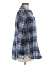 Maurices 100% Cotton Plaid Blue Long Sleeve Button-Down Shirt Size M - photo 4