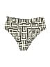 Unbranded Chevron-herringbone Ivory Swimsuit Bottoms Size L - photo 2
