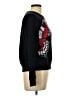 Maje 100% Viscose Graphic Black Sweatshirt Size Lg (3) - photo 4