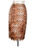 S.O.G.I.C. Animal Print Brown Casual Skirt Size 20 - photo 1