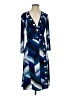 BCBGMAXAZRIA Argyle Blue Casual Dress Size S - photo 1