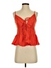 Elan Orange Sleeveless Blouse Size XS - photo 1
