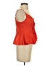 Elan Orange Sleeveless Blouse Size XS - photo 4