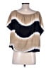 Joie 100% Silk Tan Short Sleeve Blouse Size XS - photo 2