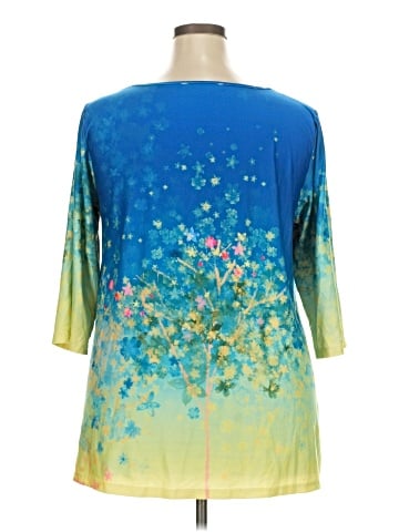 Sakurafina 3/4 Sleeve Blouse (view 2)