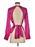 CBR Pink Long Sleeve Blouse Size S - photo 2