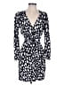 Maje 100% Viscose Print Black Cocktail Dress Size Sm (1) - photo 1