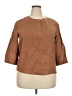 OffOn Brown 3/4 Sleeve Blouse Size XXL (estimated) - photo 1