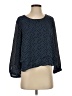 Zara Basic Blue 3/4 Sleeve T-Shirt Size S - photo 1