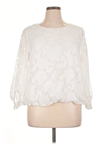Alfani 3/4 Sleeve Blouse (view 1)
