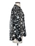 CAbi 100% Polyester Floral Black Long Sleeve Blouse Size S - photo 4