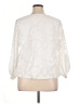 Alfani 100% Polyester Ivory 3/4 Sleeve Blouse Size XL - photo 2