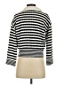Ann Taylor LOFT Stripes Gray Pullover Sweater Size S - photo 2