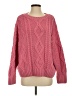 Princess Polly Solid Pink Pullover Sweater Size S - photo 1