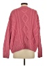 Princess Polly Solid Pink Pullover Sweater Size S - photo 2