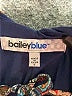 Bailey Blue 100% Polyester Paisley Teal Casual Dress Size S - photo 7