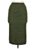 Prime Cut Solid Green Casual Skirt One size - photo 1