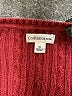 Croft & Barrow 100% Cotton Burgundy Pullover Sweater Size XL - photo 7