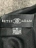 Betsy & Adam Argyle Black Cocktail Dress Size 6 - photo 7