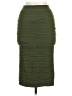 Prime Cut Solid Green Casual Skirt One size - photo 2