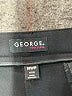 George Solid Black Casual Pants Size 18 (petite) - photo 4